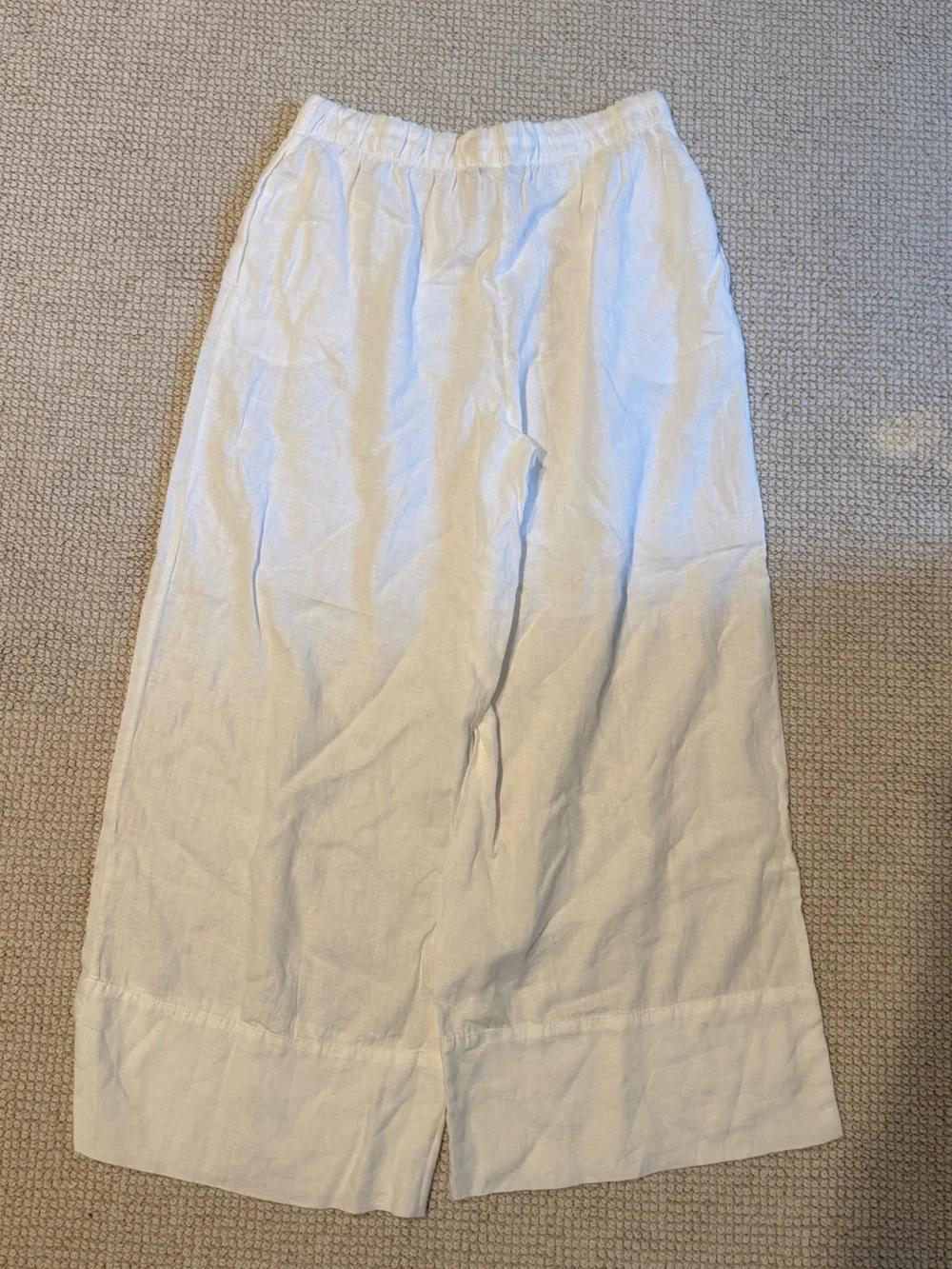Zara linen wide